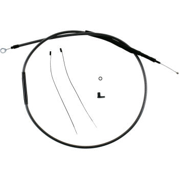MAGNUM SHIELDING Redesigned Polished KARBONFIBR Clutch Cable - 75-3/4" 7236-75