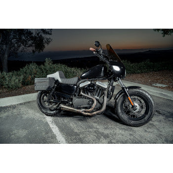 SLYFOX Highnoon Seat - Vinyl - Classic Stitch - Silver Logo - XL 4709B-SlyFox