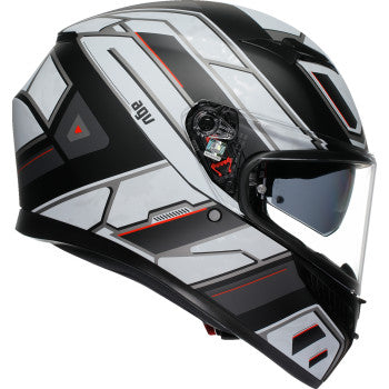AGV K3 Helmet - Rivia - Matte Black/White - 2XL 2118381004-019-XXL