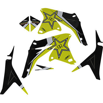 FACTORY EFFEX Shroud Graphic - RS - RMZ250 23-14424