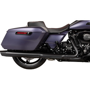 DRAG SPECIALTIES Performance Predator 2-Up Seat - Extended Reach - Vinyl - Red Double Diamond Stitch 0801-1943