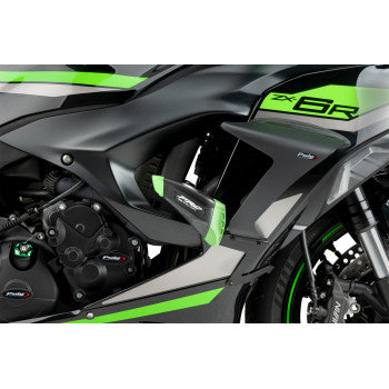 PUIG HI-TECH PARTS Frame Sliders - Pro 2.0 - Kawasaki - ZX-6R 21793N