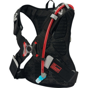 USWE Moto Hydration Pack - 4L - Black/Gray 2043401