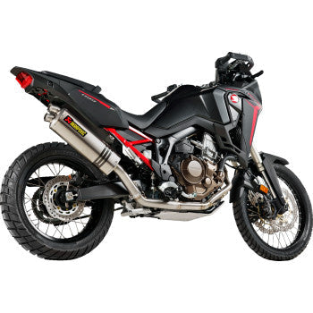 AKRAPOVIC Racing Line Exhaust System - Titanium - CRF1100L Africa Twin DCT 2020-2022 / 2024-2025 S-H11R3-WT