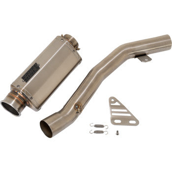 VANCE & HINES VS-6 Slip-On Muffler - Stainless Steel - Kawasaki Ninja ZX-6R 33603