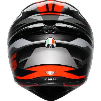 AGV K1 S Helmet - Fastlap - Black/Gray/Red - Small 2118394018064S