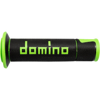 DOMINO A450 Grips - Domino - Black/Green A45041C4440B7-0