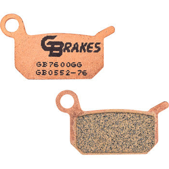 GBRAKES Brake Pads Hh Sintered GB0552-76
