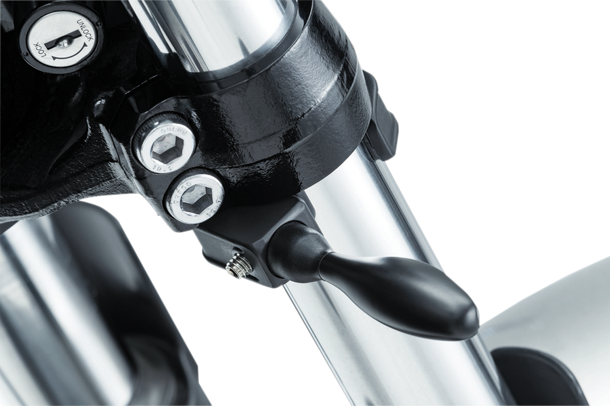 KURYAKYN Pipe Wrench Fork Mounts - Black 2580