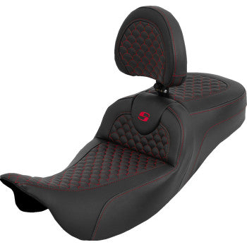 SADDLEMEN Seat Roadsofa Ds Er Db Red 808-07B-209B4