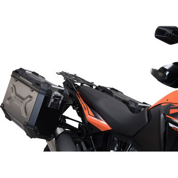 SW-MOTECH TRAX ADV Aluminum Case System - Black - KTM Adventure 1050/1090/1190/Super Adventure 1290 '13-'20 KFT.04.333.70002/B