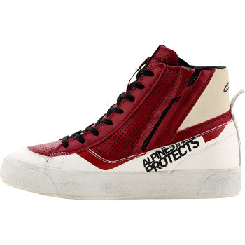 ALPINESTARS Stella Stated Flair Shoes - White/Rio Red - US 5 2541426-2066-5
