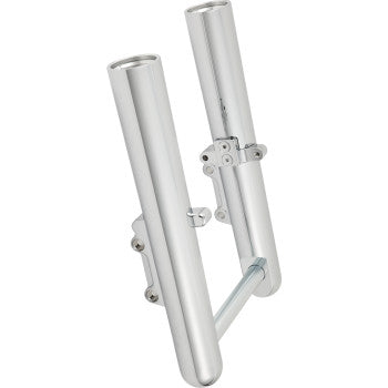 ARLEN NESS Fork Legs - Chrome - Smooth - Dual Disc 40-529