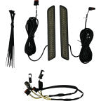 CUSTOM DYNAMICS LED Fork Reflector - Smoke CD-FORK-LRST-SB