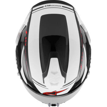 ALPINESTARS Helmet S-R7 A-Core Bk/Wh/Rd Gloss Ece06/Dot M 8203426-1353-M