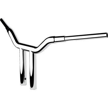 LA CHOPPERS Handlebar - Kage Fighter - 12" - Chrome 2024 Glide LA-7345-12
