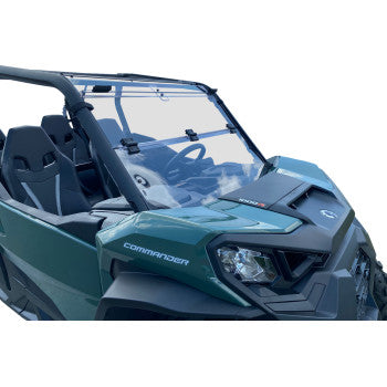 MOOSE OFFROAD Full Folding Windshield - Deluxe - Can-Am V000348-12200M