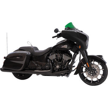 KLOCK WERKS Kolor Flare™ Windshield - 10" - Green KWW-04-0639
