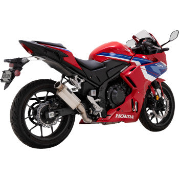 VANCE & HINES VS-6 Slip-On Muffler - Stainless Steel - Honda CB/CBR 500 34601