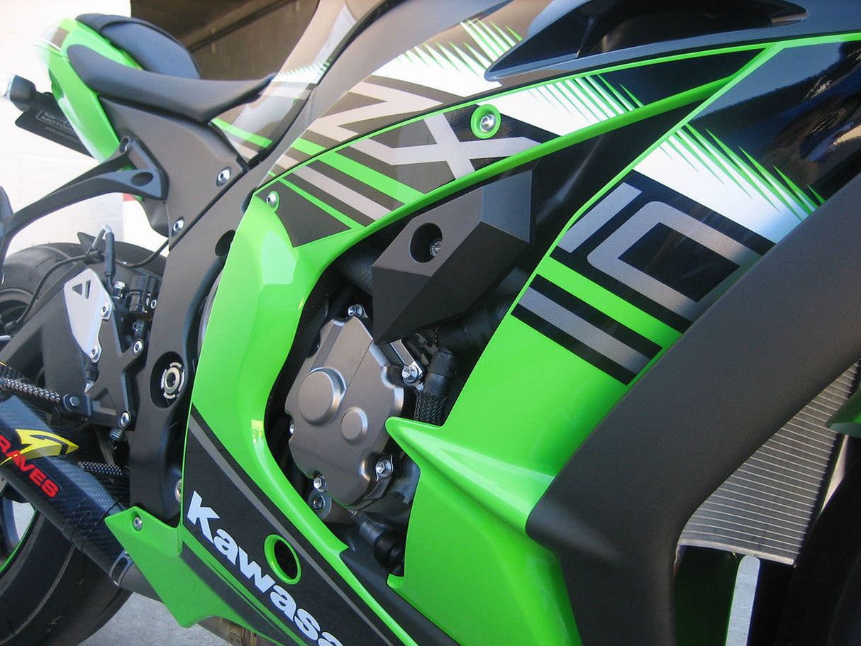 Graves Motorsports Frame Sliders For Zx-10r 2016-2024 Fsk-16zx1-K