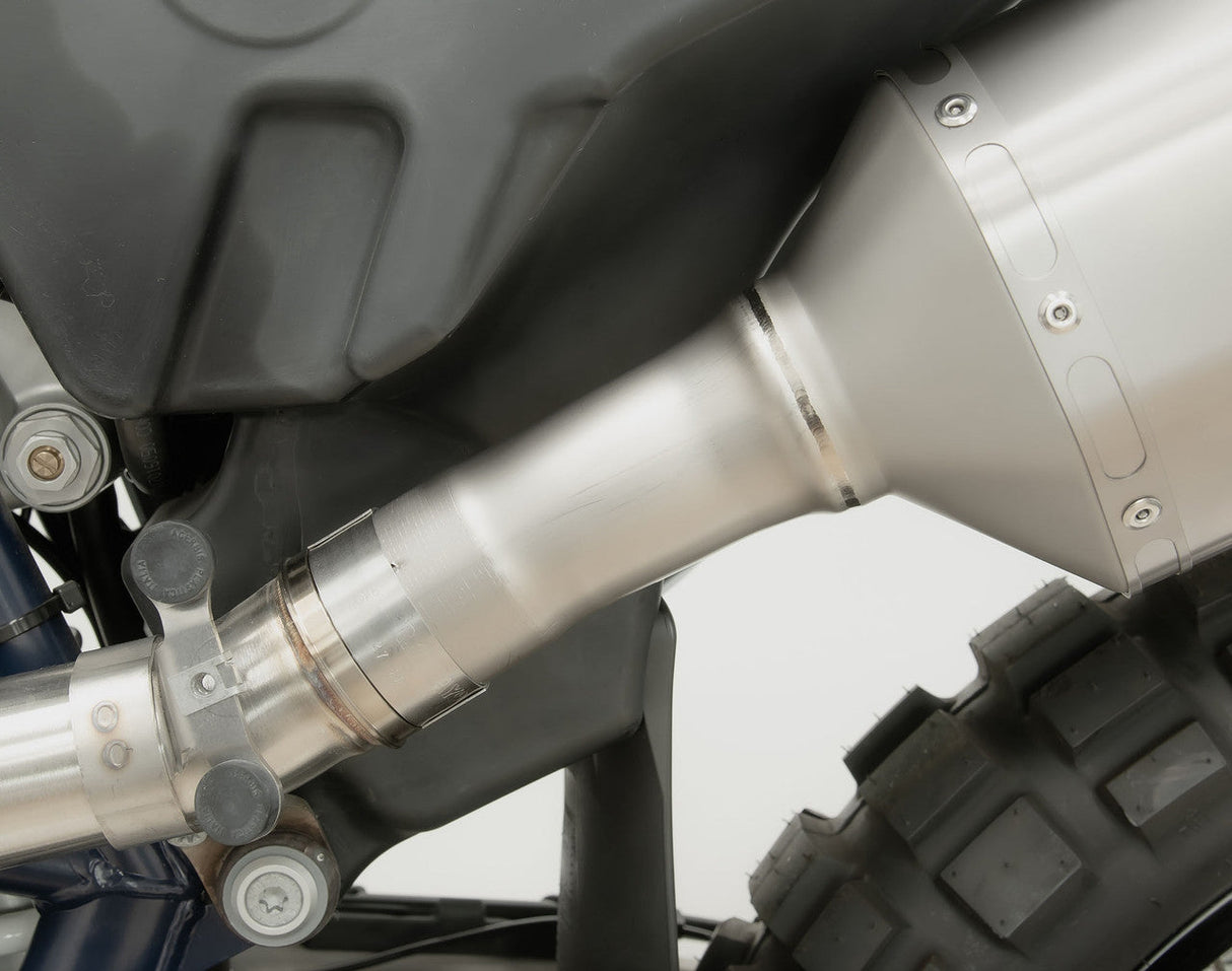 Graves Titanium Slip-On Exhaust - Carbon End Cap Ktm 690 Enduro R 2014-2018 - Husqvarna 701 Enduro R /Super Moto 2016 - 2023 Exk-14690-Sot