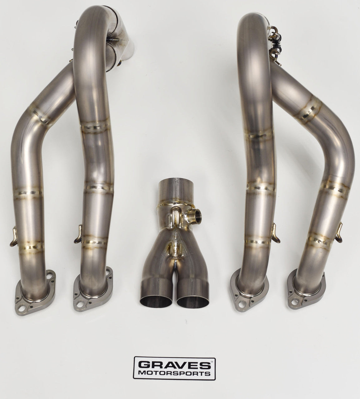 Graves motorsports TITANIUM header upgrade kawasaki ZX6R 2009-2025 EPK-19ZX6-HPT