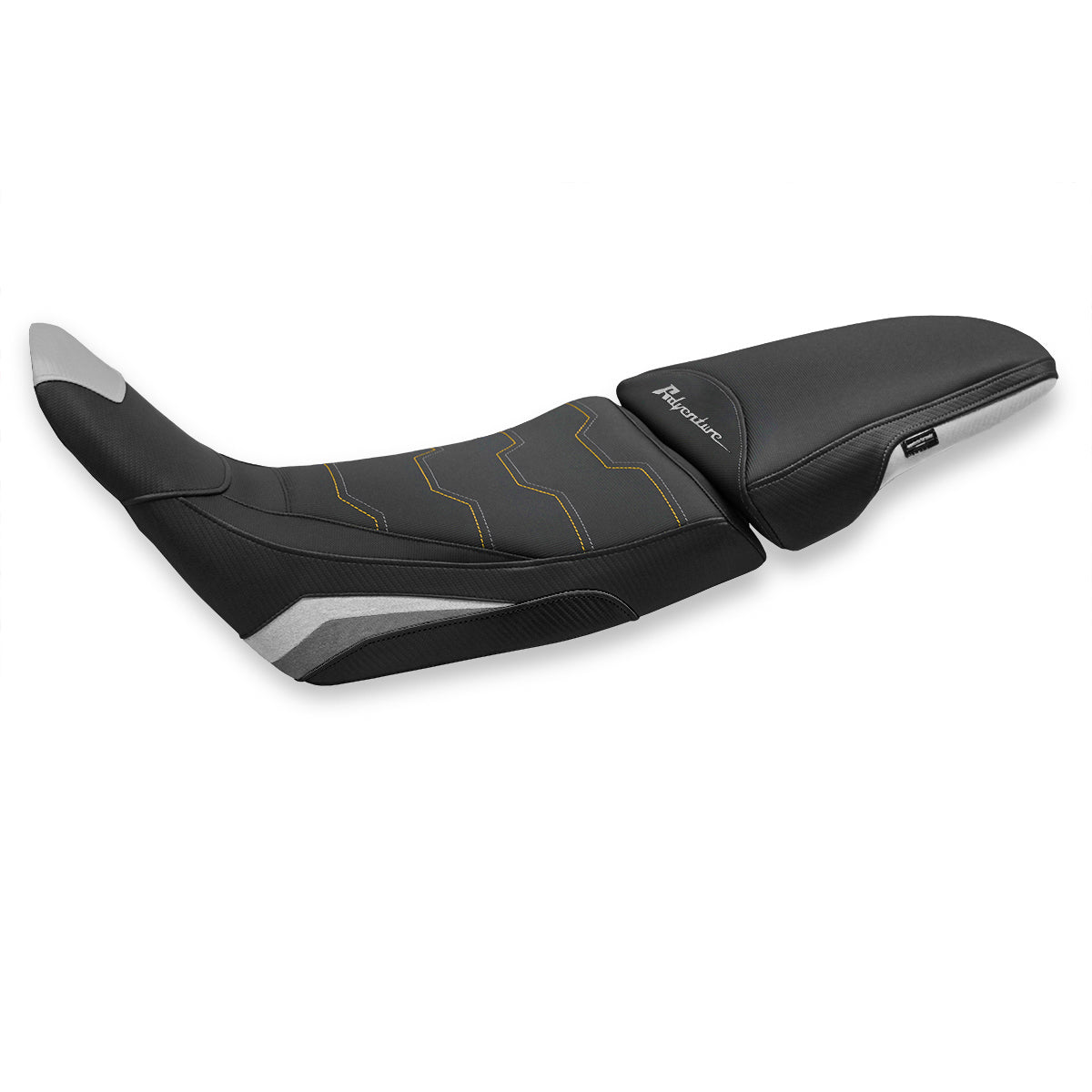Tappezzeria Italia Honda Africa Twin ADV Sport 2020-2024 Seat Cover Comfort in Silver and Gold