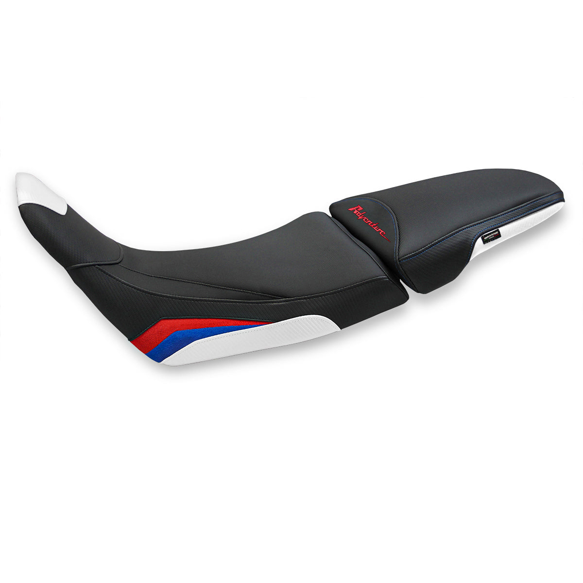 Tappezzeria Italia Honda Africa Twin 1100 ADV Sport 2020-2024 Seat Cover in White, Red and Blue