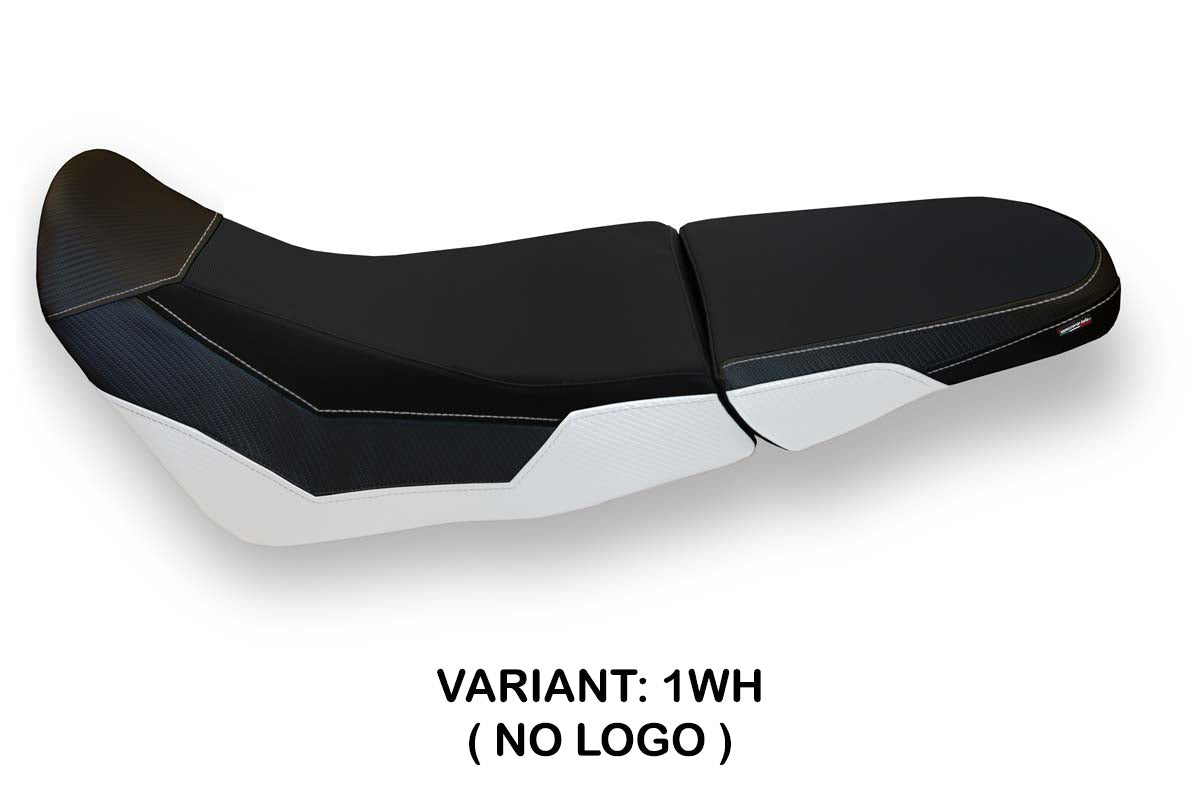 Tappezzeria Italia Honda Africa Twin 1000 Adventure 2018-2019 Seat Cover in White