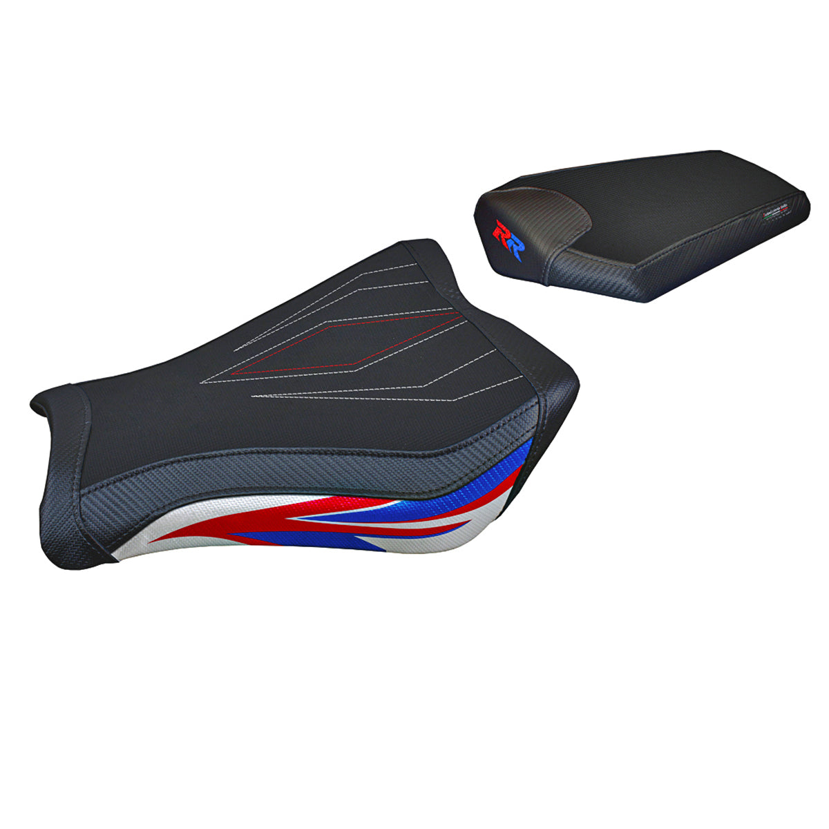 Tappezzeria Italia Honda CBR1000RR 2008-2016 Seat Cover Comfort in White, Red and Blue