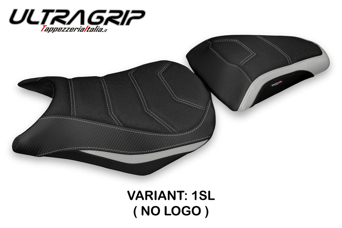Tappezzeria Italia Honda CB500F 2012-2015 Seat Cover Ultragrip in Silver and Black