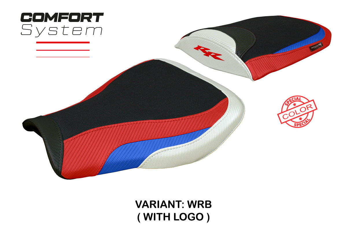 Tappezzeria Italia Honda CBR 600 RR 2007-2025 Seat Cover Comfort White Red Blue
