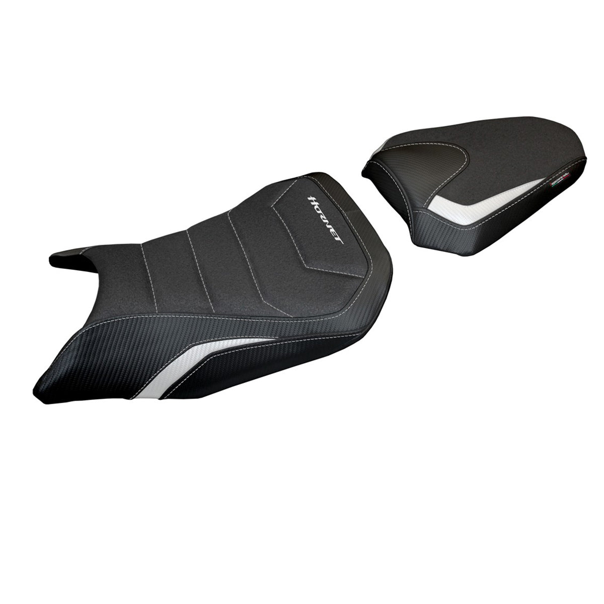 Tappezzeria Italia Honda CB 750 Hornet 2023-2025 Seat Cover Ultragrip White Black