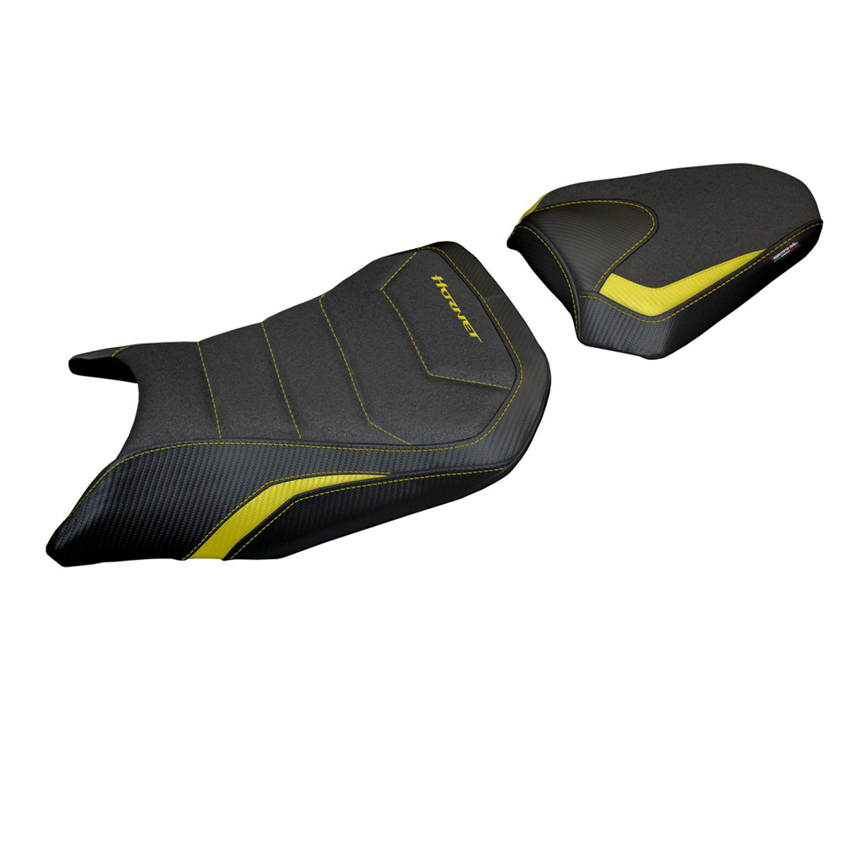 Tappezzeria Italia Honda CB 750 Hornet 2023-2025 Seat Cover Ultragrip Yellow Black