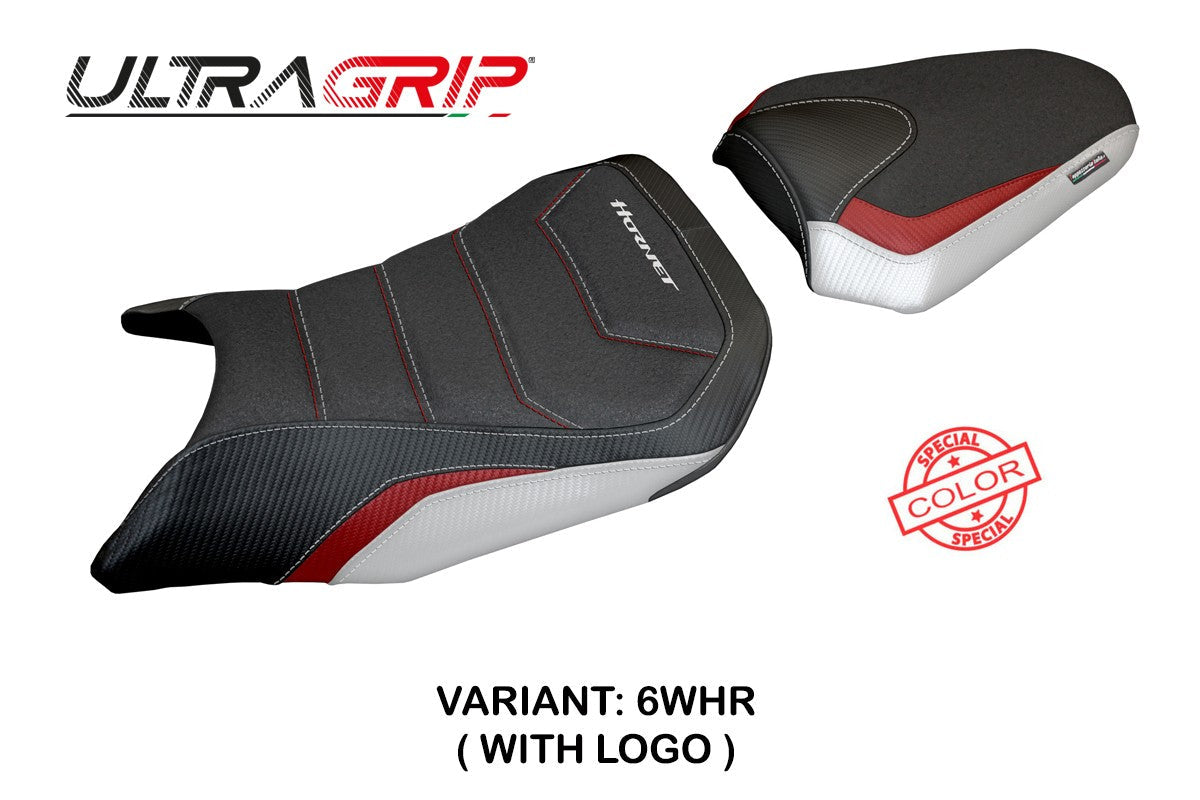 Tappezzeria Italia Honda CB 750 Hornet 2023-2025 Seat Cover Ultragrip White Red Black