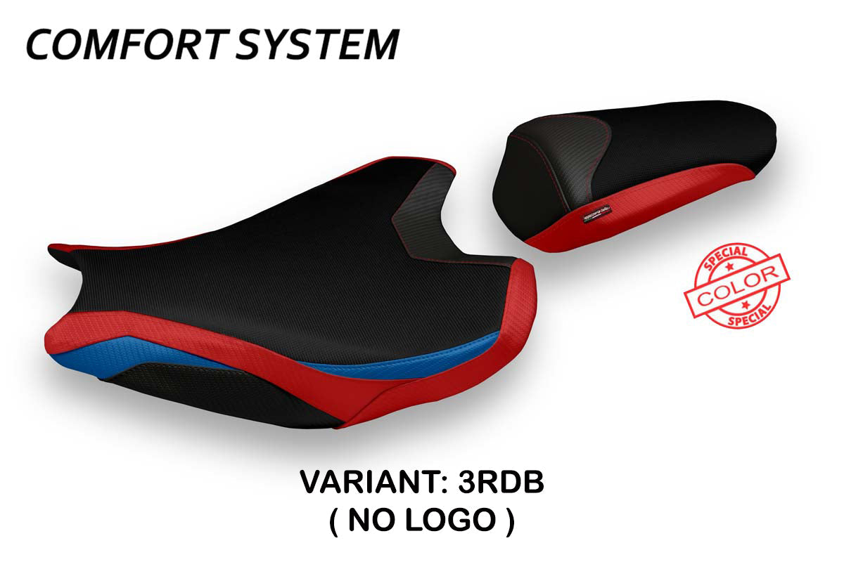 Tappezzeria Italia Honda CBR1000RR 2017-2024 Seat Cover Comfort in Red and Blue