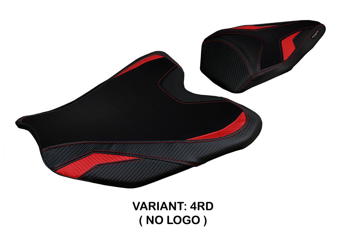 Honda CBR1000RR-R Fireblade 2020-2025 Seat Cover Tappezzeria Italia in Red and Black