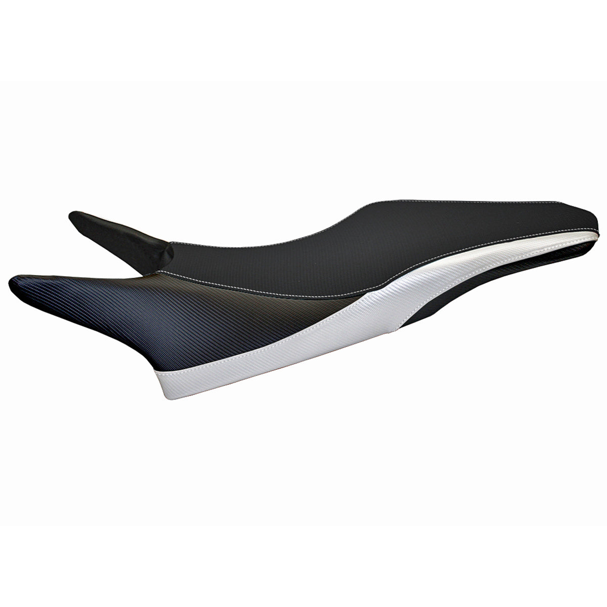 Tappezzeria Italia Honda Crossrunner 800 VFR800X 2010-2015 Seat Cover in White and Black