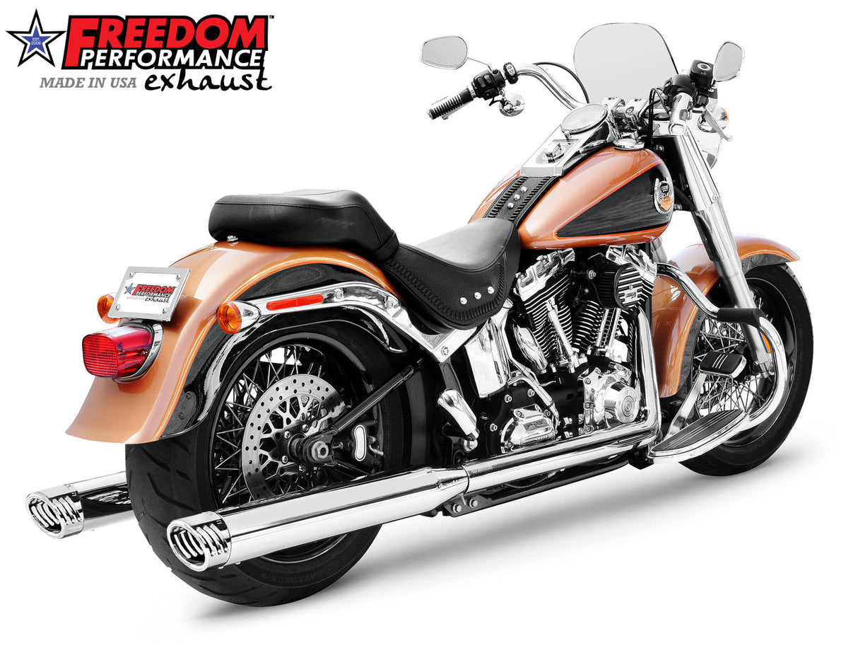 INIDIAN SPIRIT 4" RACING TRUE-DUAL FULL SYSTEM CLASSIC 1986-2004