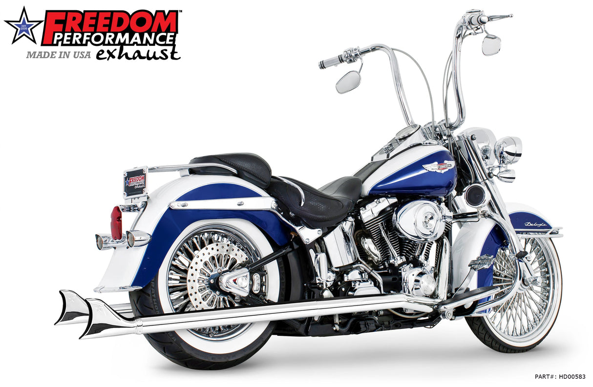 HARLEY SOFTAIL 2.5" CLASSIC SLIP-ONS 1997-2017 *FITS FREEDOM HEADERS ONLY*