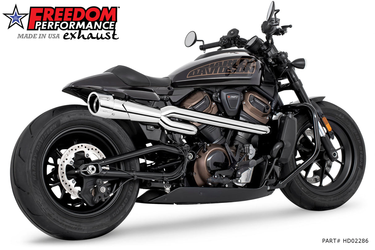 HARLEY SPORTSTER S 2-INTO-1 COMBAT SHORTY HIGH '21 to Present Bundle