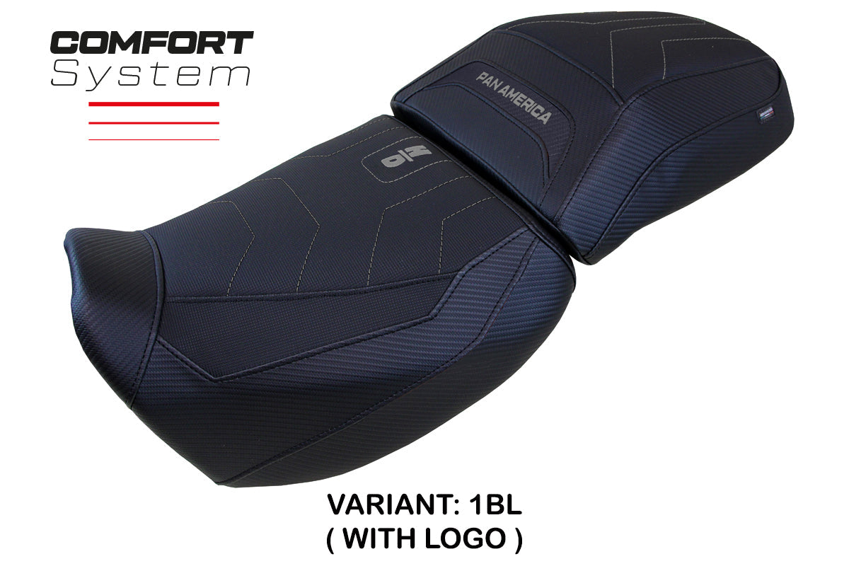 Tappezzeria Italia Harley Davidson Pan America 2021-2025 Seat Cover Comfort in Black