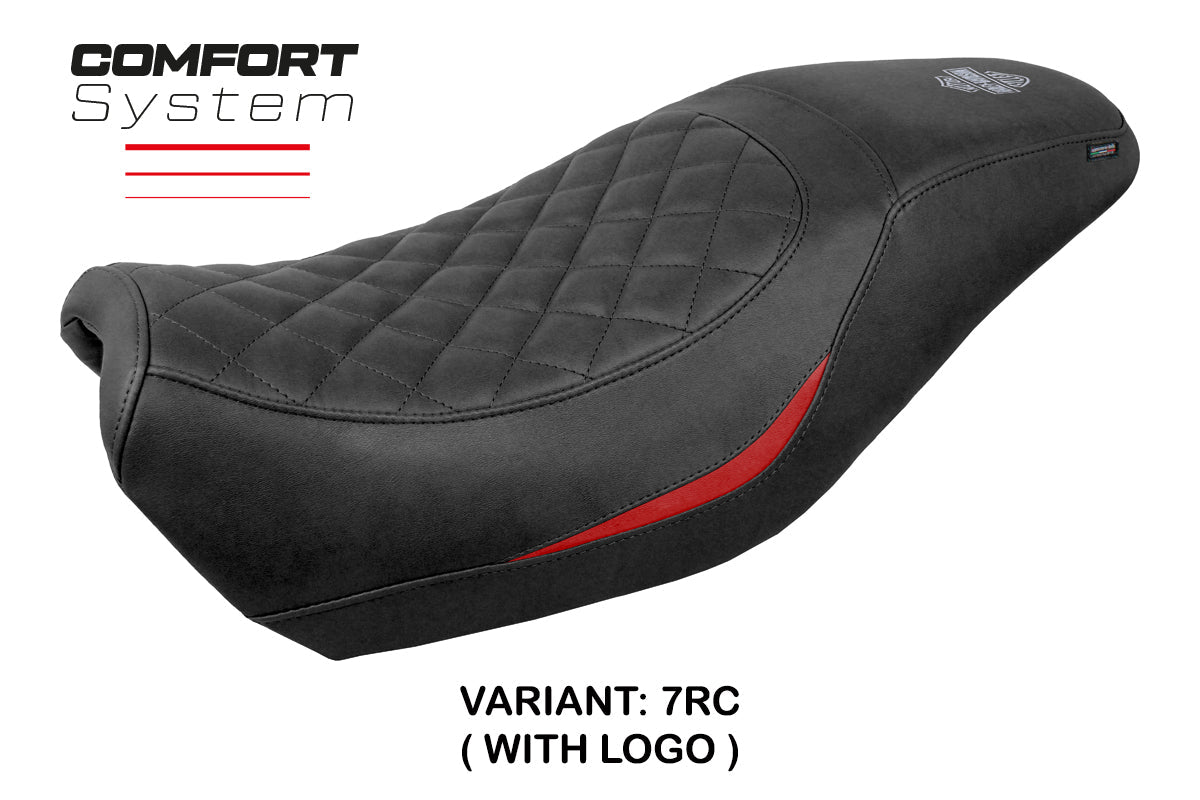Tappezzeria Italia Harley Davidson Street 500 750 2016-2021 Seat Cover Comfort in Red