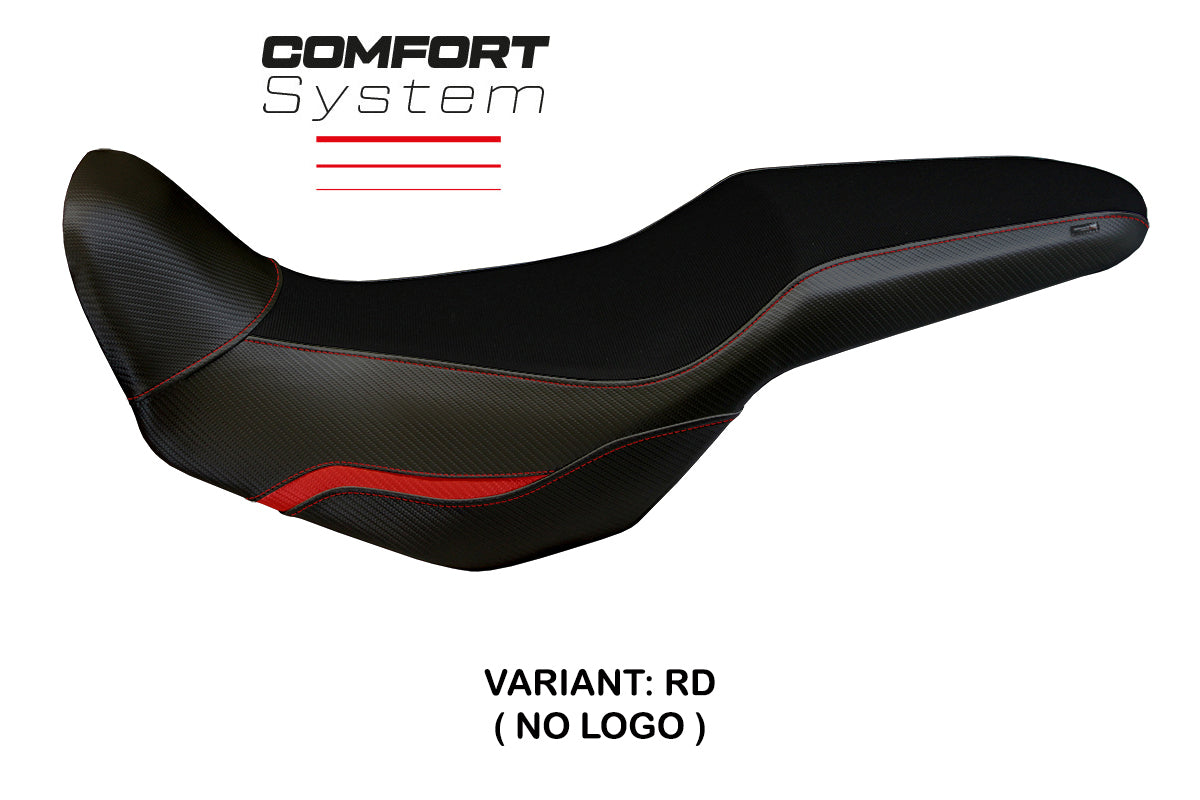 Tappezzeria Italia Honda NX500 2024-2025 Seat Cover Comfort in Red and Black