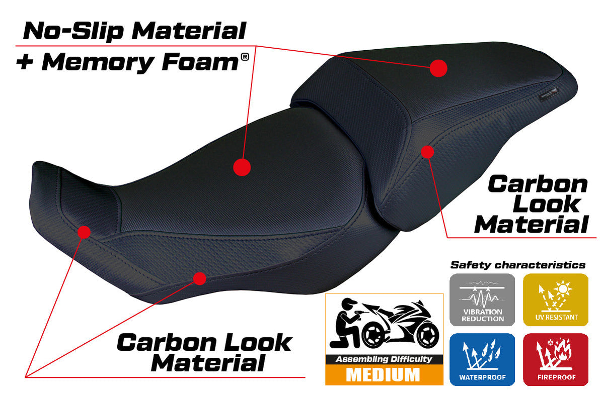 Tappezzeria Italia Honda CB300R 2018-2025 Seat Cover Comfort in Black