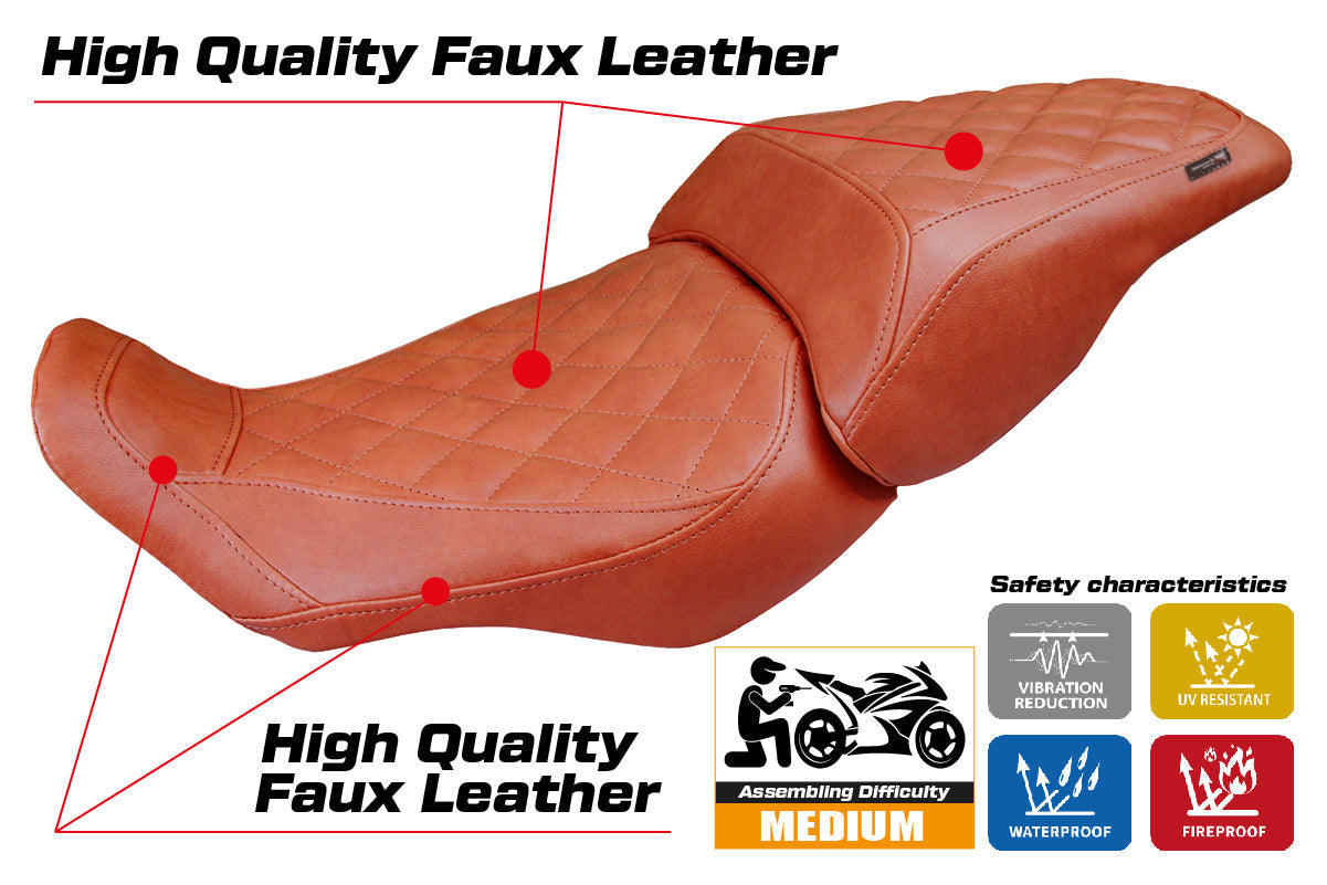 Tappezzeria Italia Honda CB300R 2018-2025 Seat Cover in Vintage Brick