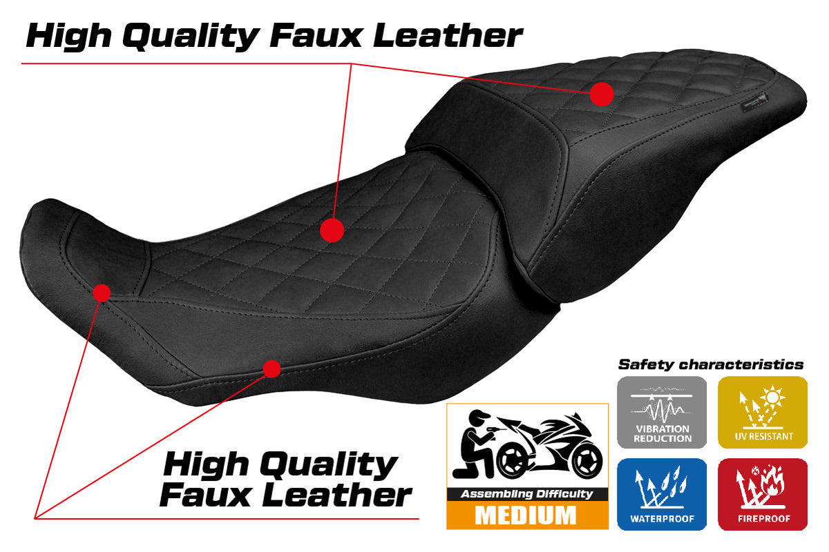 Tappezzeria Italia Honda CB300R 2018-2025 Seat Cover in Vintage Black