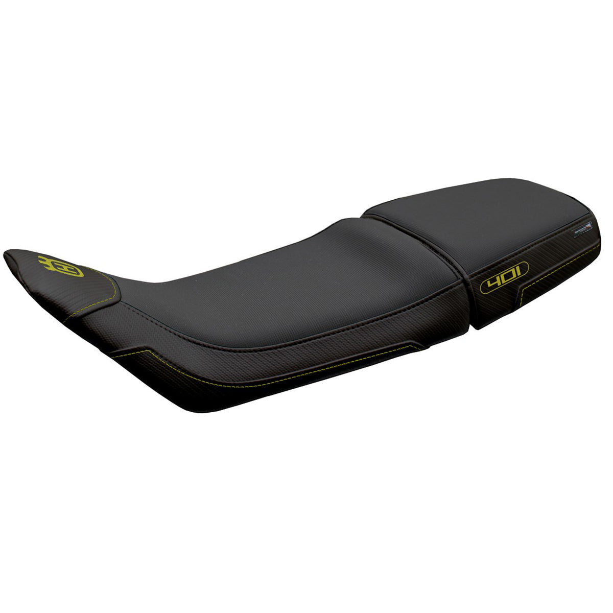 Tappezzeria Italia Husqvarna Svartpilen 401 2018-2021 2022 2023 Seat Cover Yellow Black