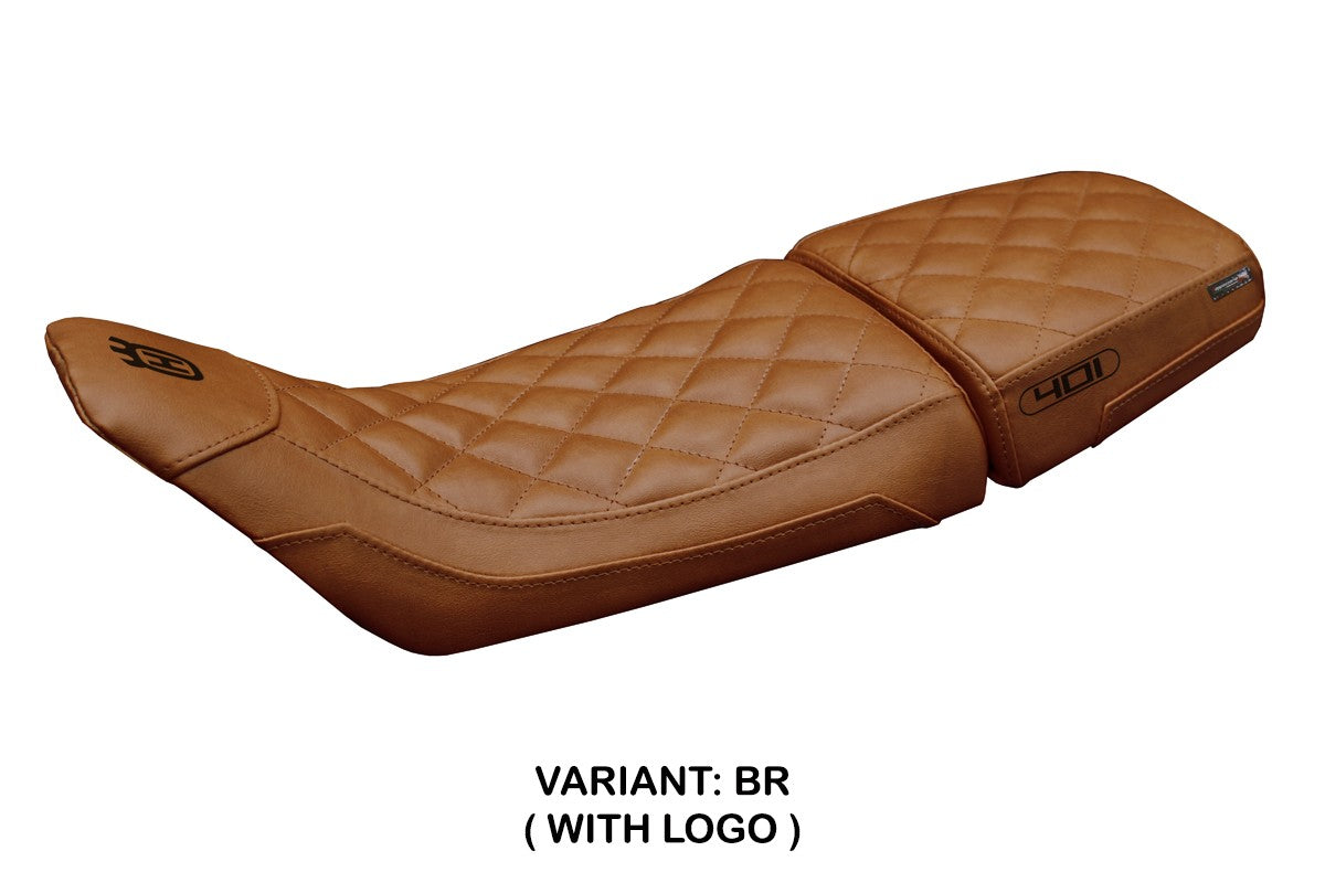 Tappezzeria Italia Husqvarna Svartpilen 401 2018-2022 2023 Seat Cover Vintage Brown