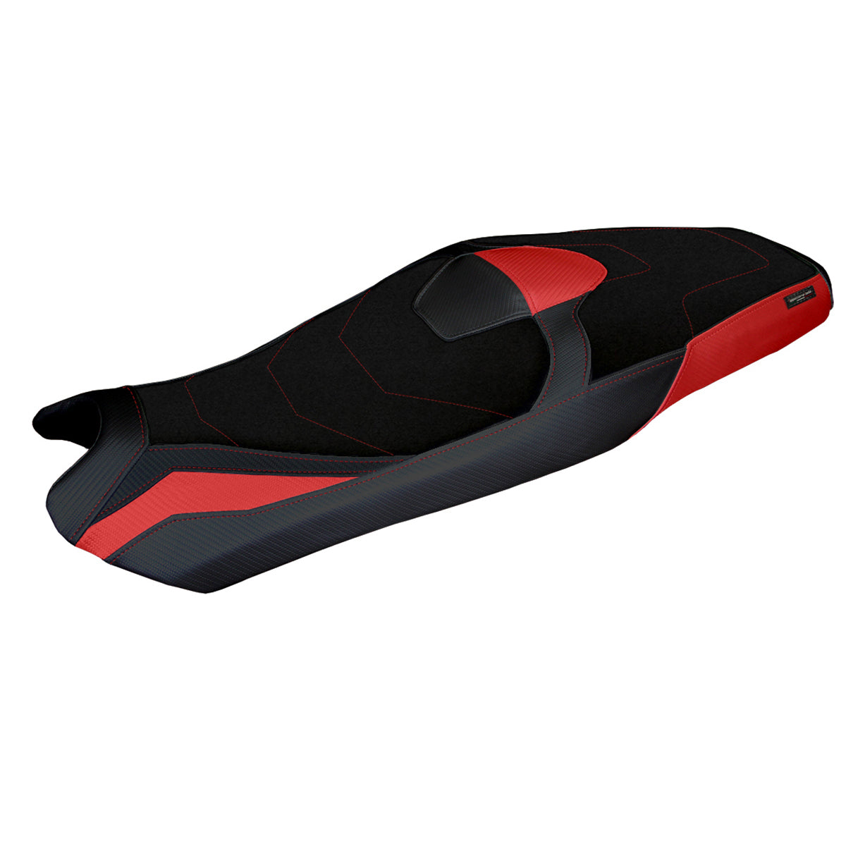 Tappezzeria Italia Honda X-ADV 750 2021-2024 Seat Cover Ultragrip in Red and Black